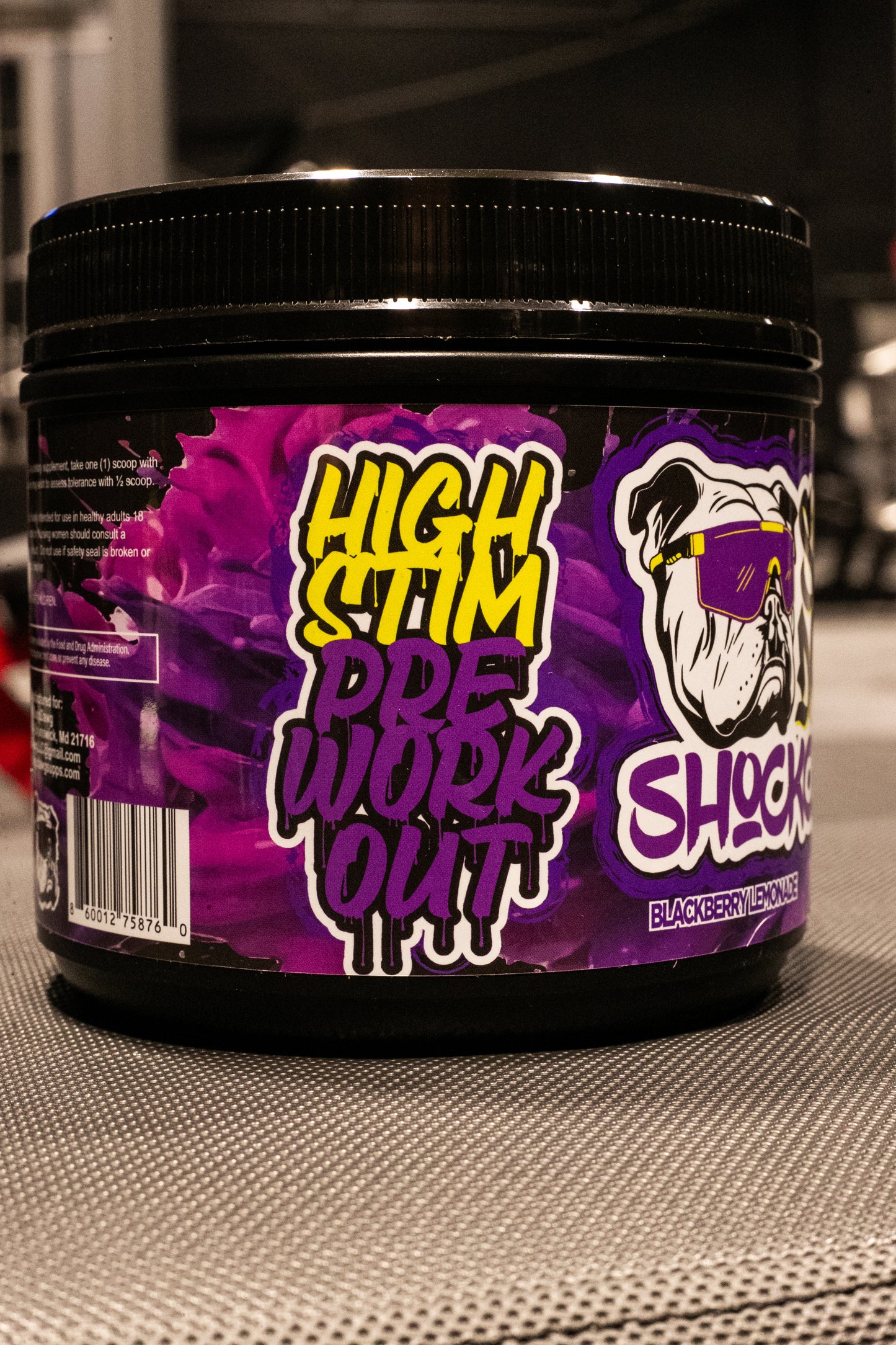 Shock Collar High Stimulant Pre Workout