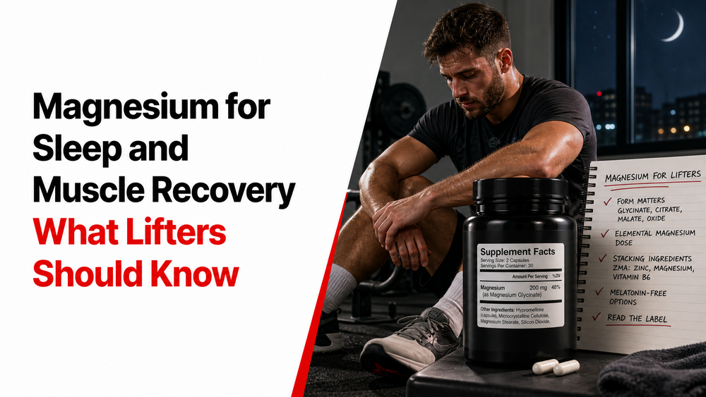 Magnesium for Sleep and Muscle Recovery What Lifters Should Know