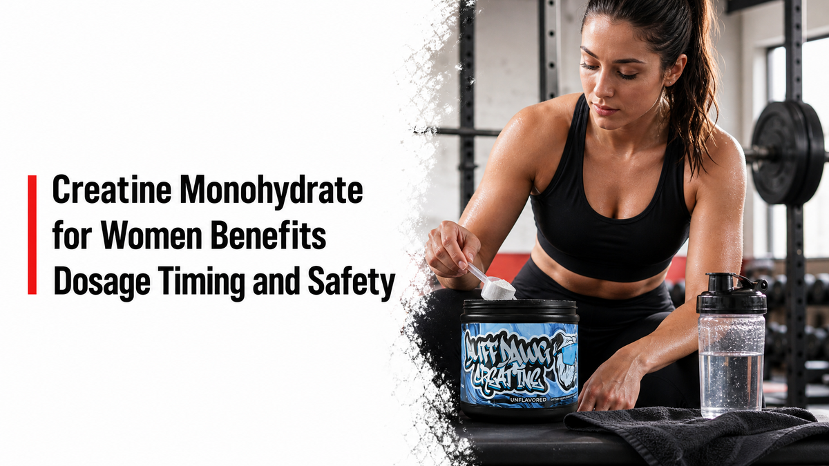 Creatine Monohydrate for Women Benefits Dosage Timing and Safety