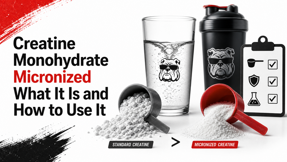 Creatine Monohydrate Micronized What It Is and How to Use It