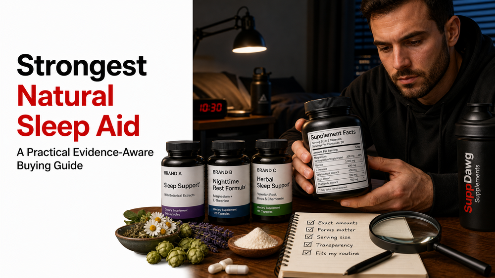 How to Compare Natural Sleep Aid Ingredients and Labels