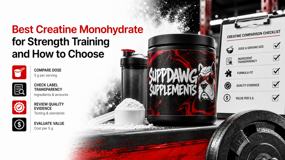 How to Compare Creatine Monohydrate: Dose, Form and Value
