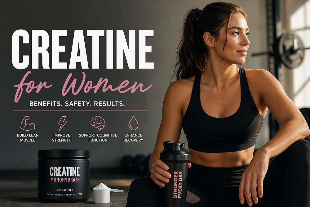 Feature image for Creatine for Women: What I Wish I Knew as a New Lifter