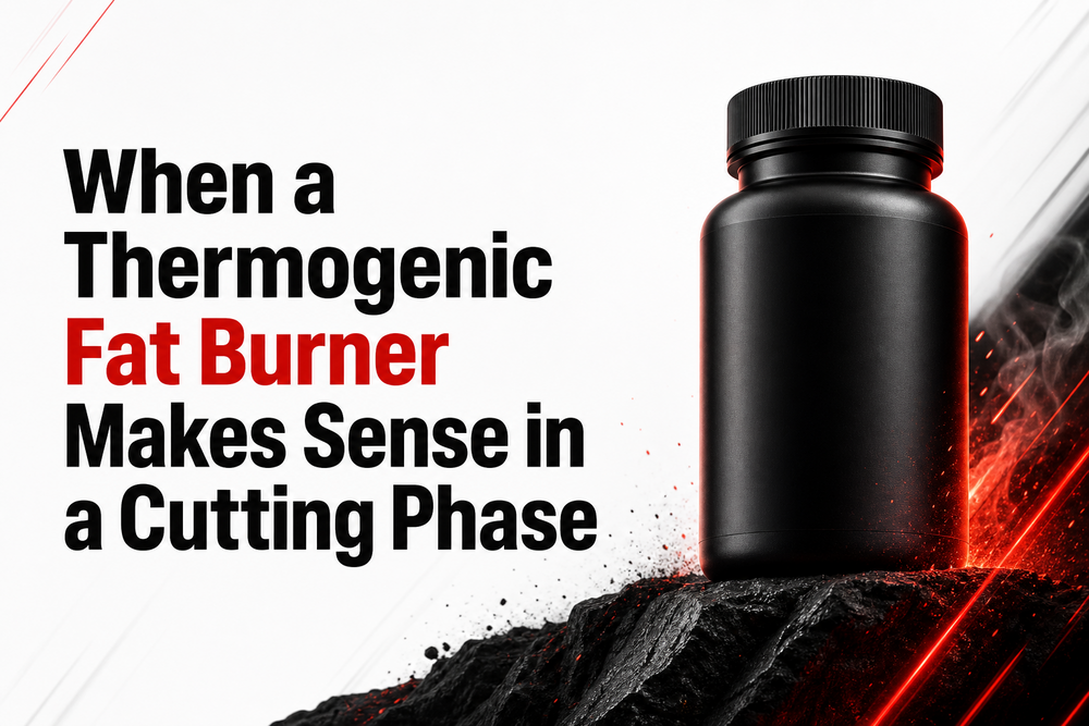 Hero image for When a Thermogenic Fat Burner Makes Sense in a Cutting Phase