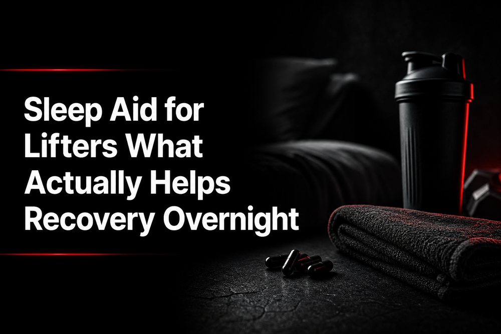 Hero image for Sleep Aid for Lifters What Actually Helps Recovery Overnight