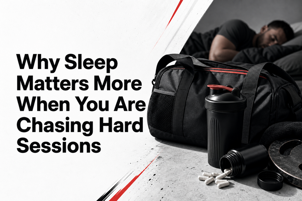 Hero image for Why Sleep Matters More When You Are Chasing Hard Sessions