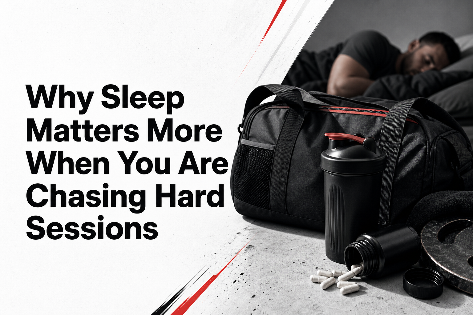 Hero image for Why Sleep Matters More When You Are Chasing Hard Sessions
