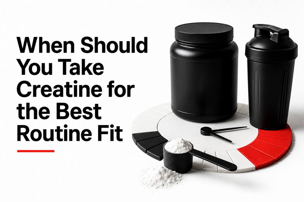 Hero image for When Should You Take Creatine for the Best Routine Fit