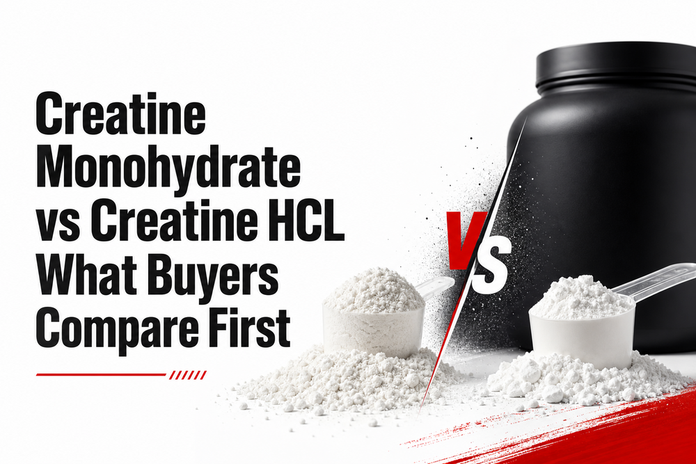 Hero image for Creatine Monohydrate vs Creatine HCL What Buyers Compare First