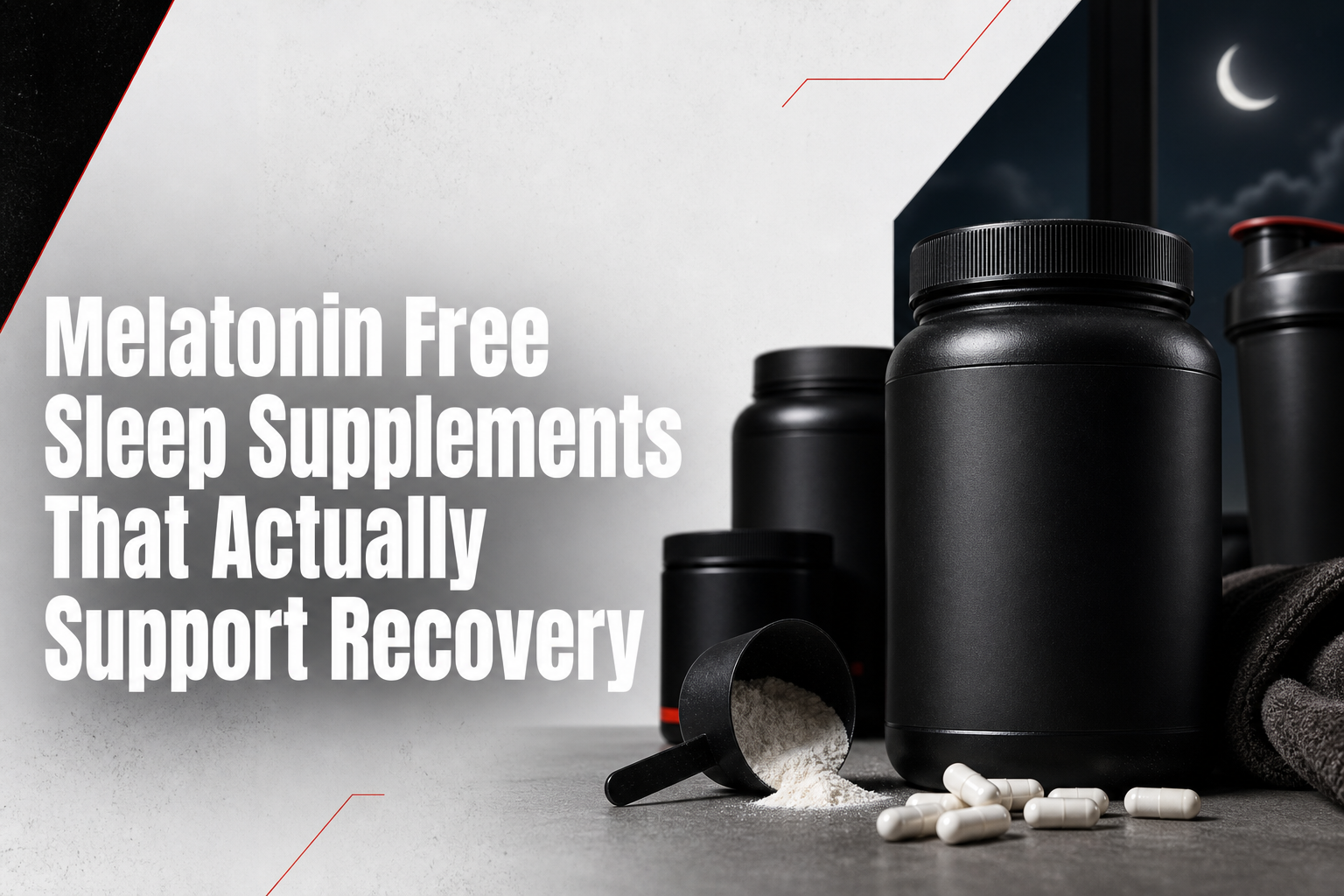 Hero image for Melatonin Free Sleep Supplements That Actually Support Recovery