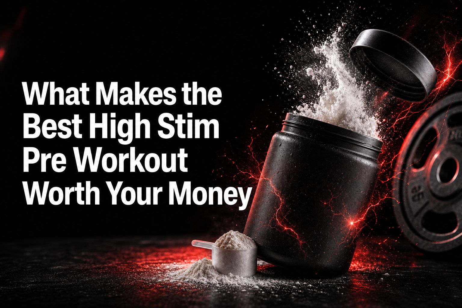 Hero image for What Makes the Best High Stim Pre Workout Worth Your Money