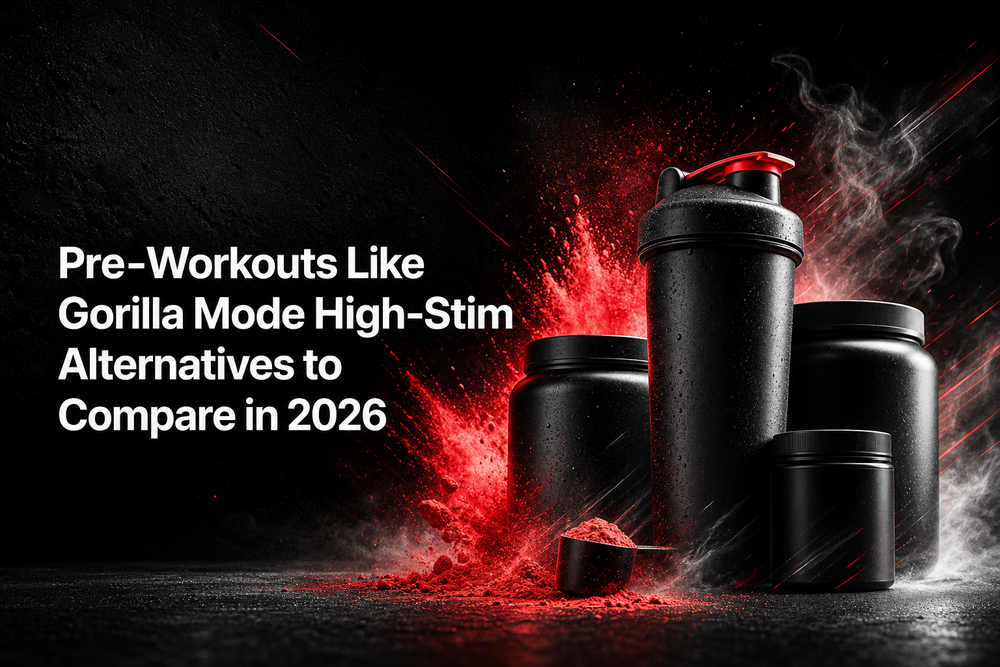Hero image for Pre-Workouts Like Gorilla Mode High-Stim Alternatives to Compare in 2026