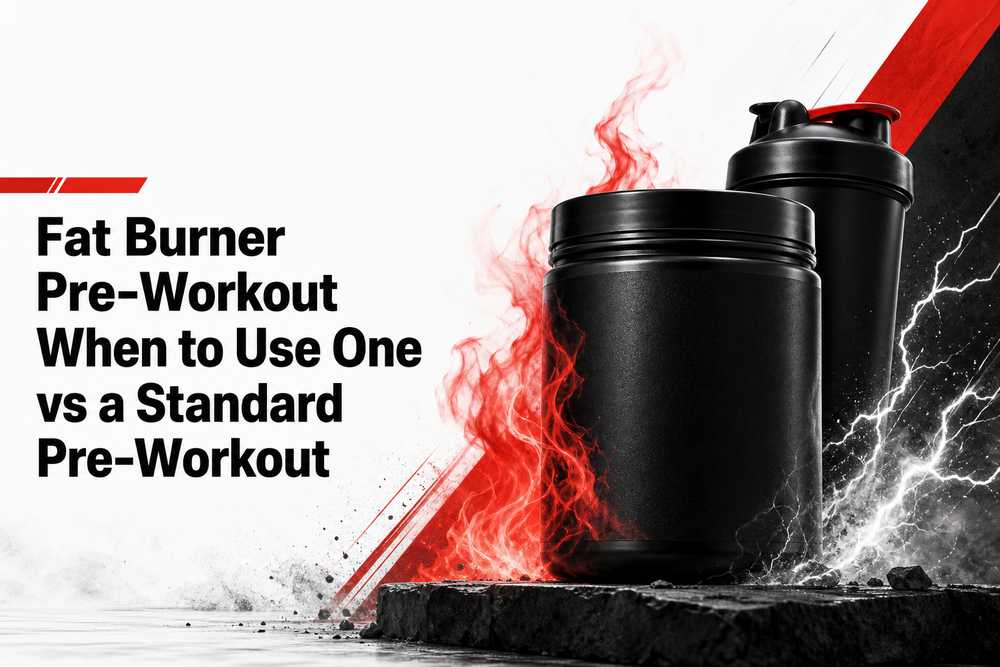 Hero image for Fat Burner Pre-Workout When to Use One vs a Standard Pre-Workout