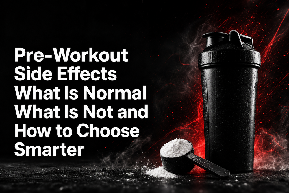 Hero image for Pre-Workout Side Effects What Is Normal What Is Not and How to Choose Smarter