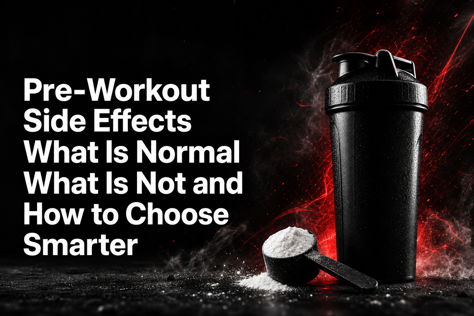 Hero image for Pre-Workout Side Effects What Is Normal What Is Not and How to Choose Smarter