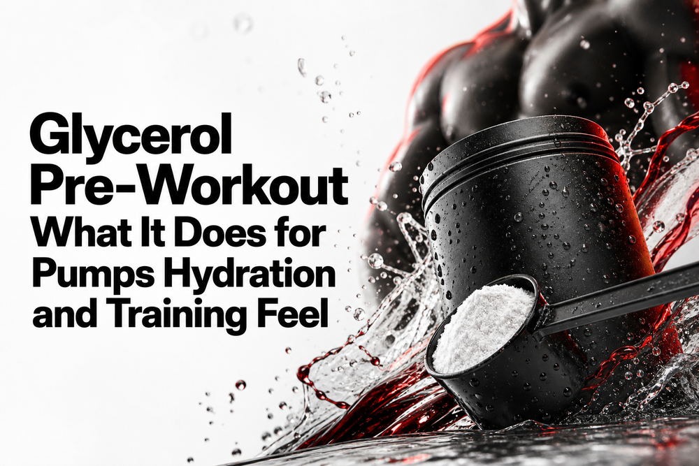 Glycerol pre-workout guide for pumps and hydration