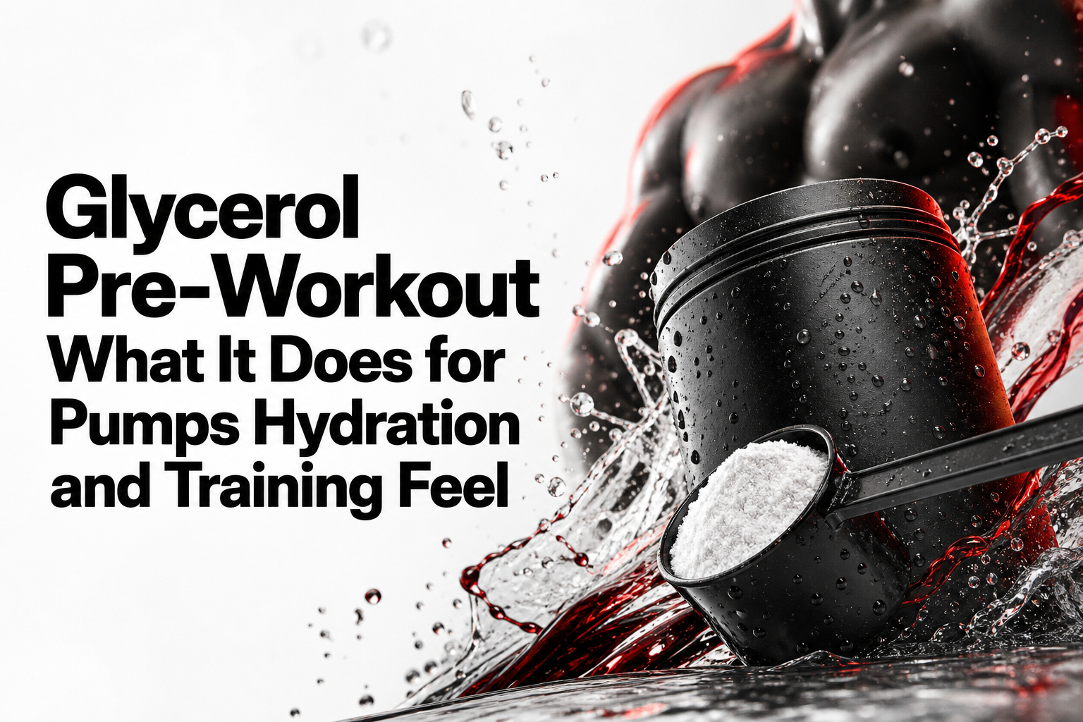 Hero image for Glycerol Pre-Workout What It Does for Pumps Hydration and Training Feel