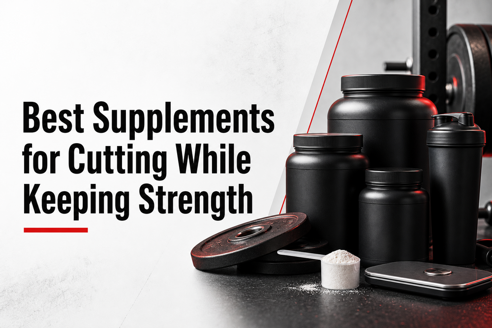 Hero image for Best Supplements for Cutting While Keeping Strength