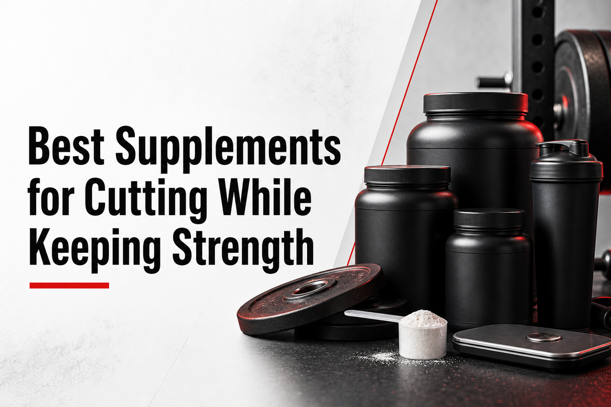 Hero image for Best Supplements for Cutting While Keeping Strength
