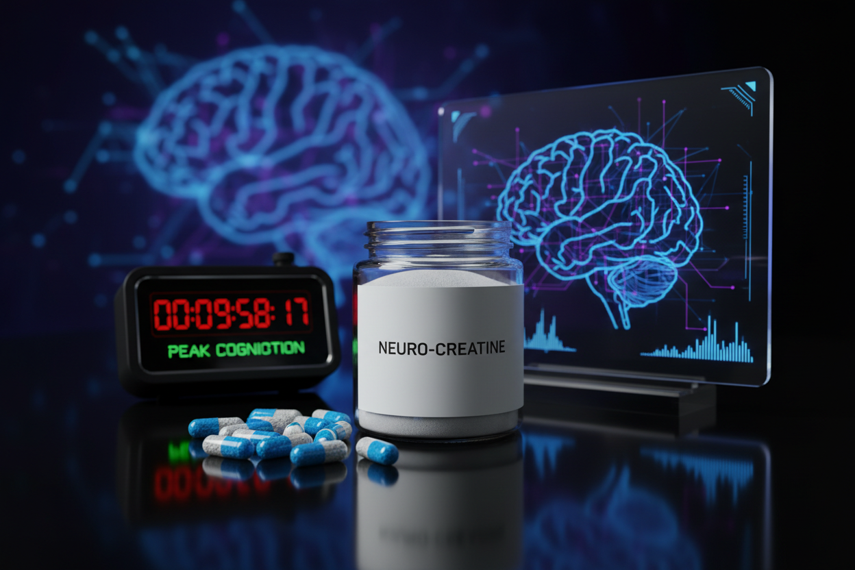 Brain Gain Why Creatine is a "Mandatory" Supplement for Tactical Cognitive Performance