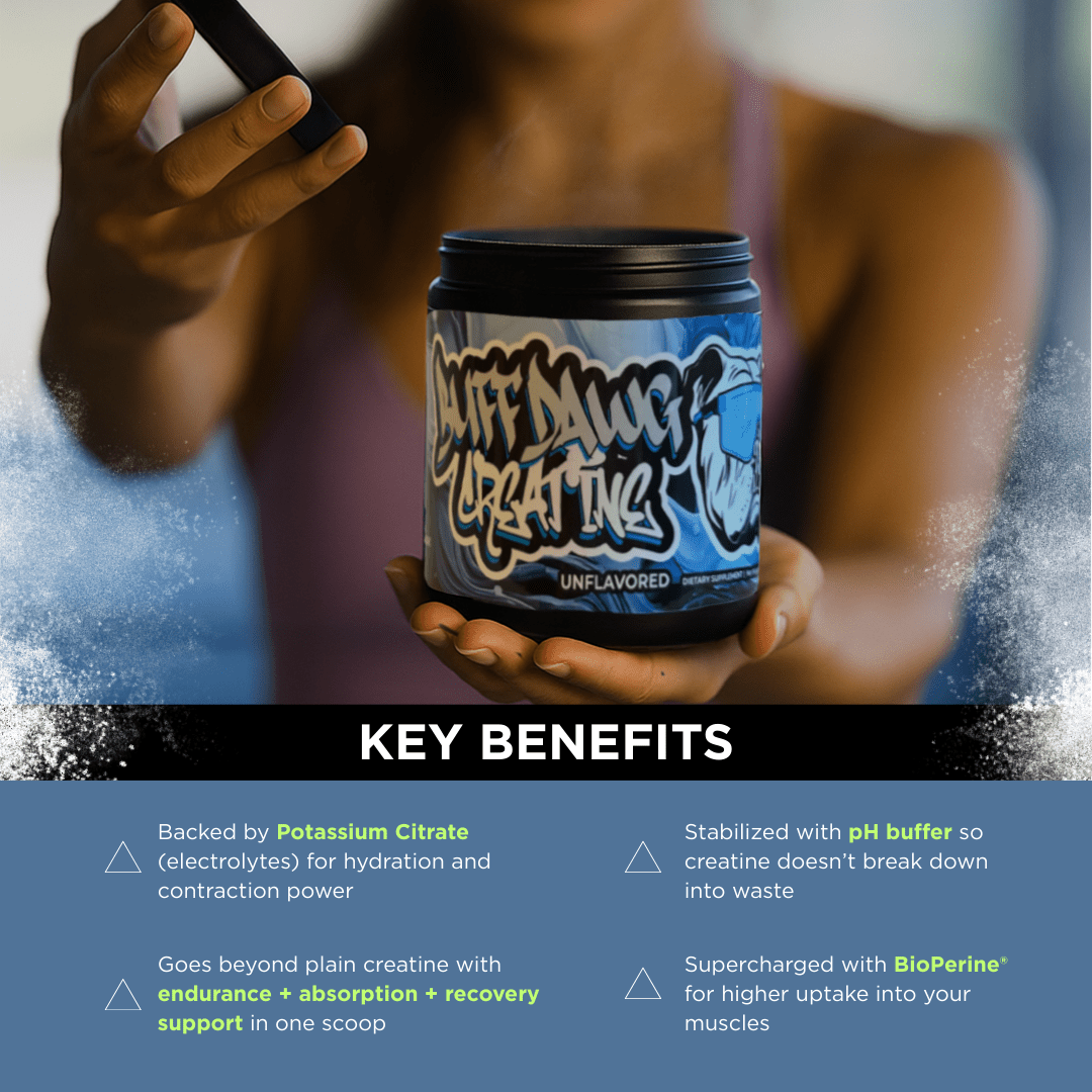 Feature image for Buffered Creatine vs Creatine Monohydrate: Is pH-Buffered