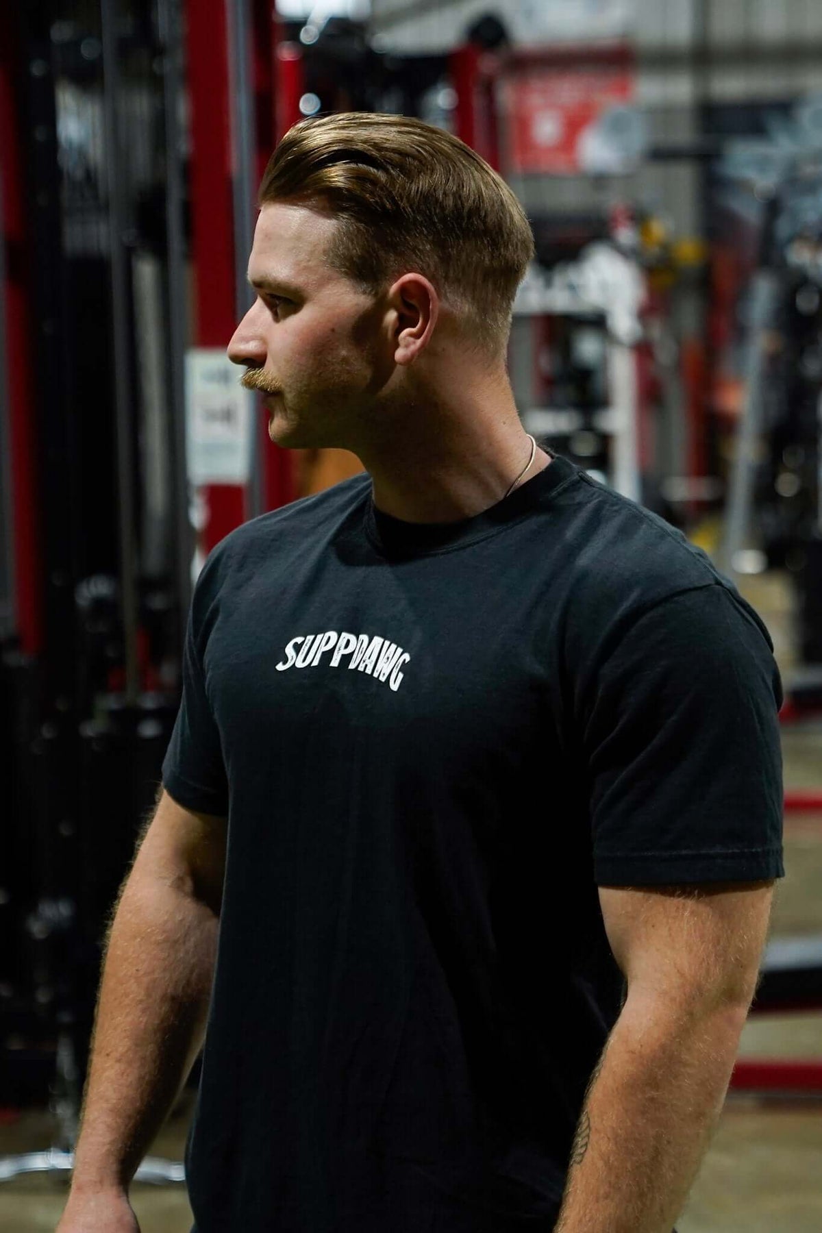 SuppDawg Built Different T-shirt lifestyle fit