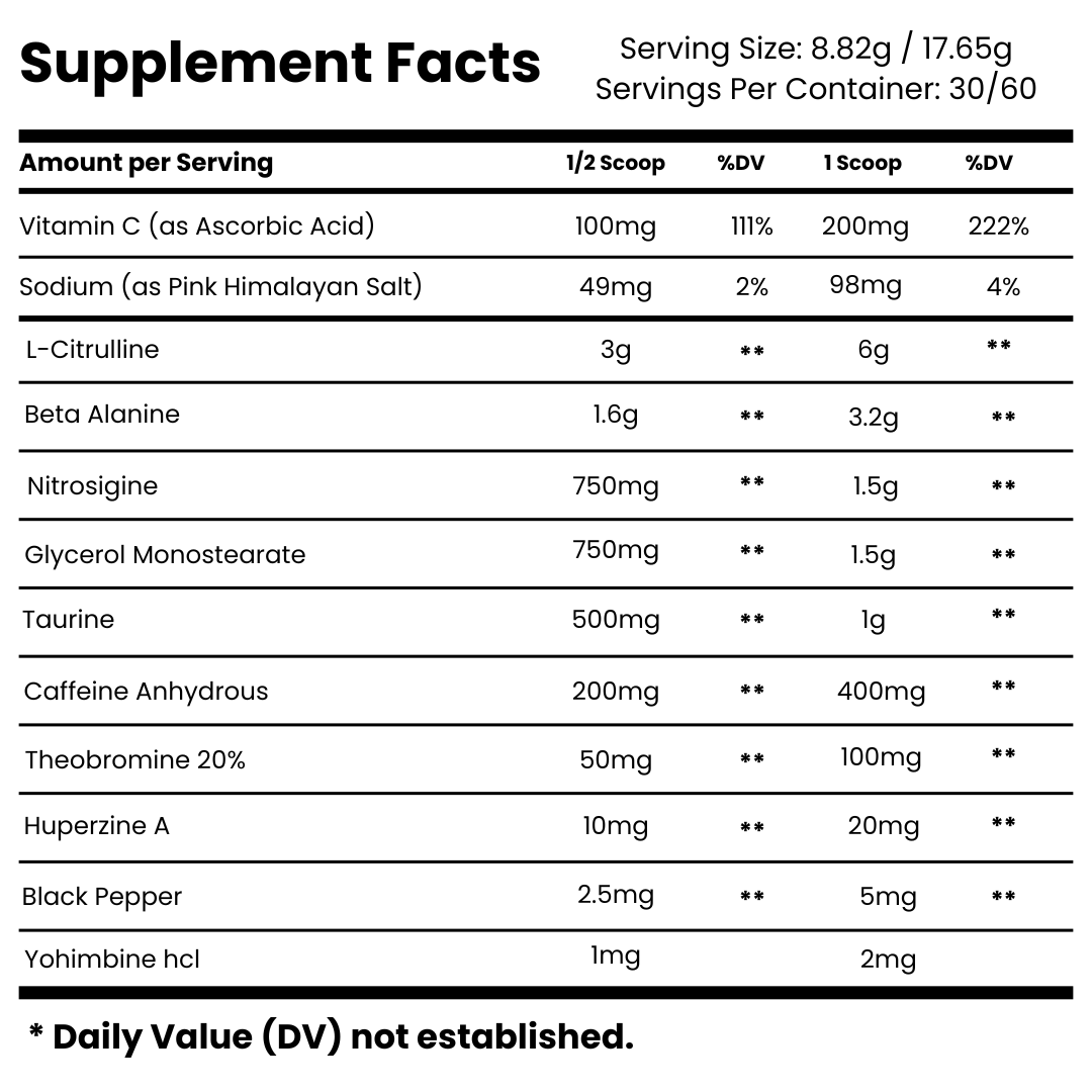 SHOCK COLLAR HIGH - STIM PRE - WORKOUT - SuppDawg