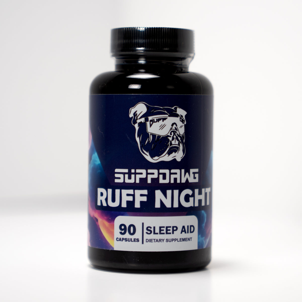 Ruff Night Melatonin-Free Evening Formula — 30 Servings — authentic product photograph
