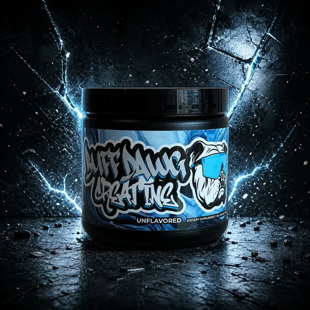 Buffdawg Creatine Daily Blend unflavored product campaign