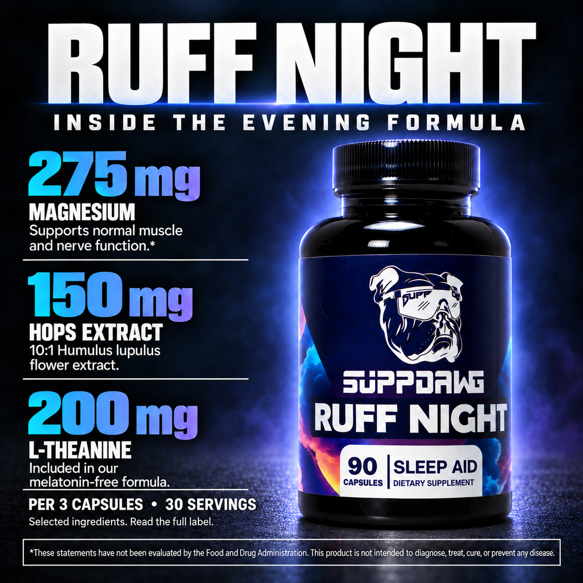 Ruff Night  — Ingredient overview